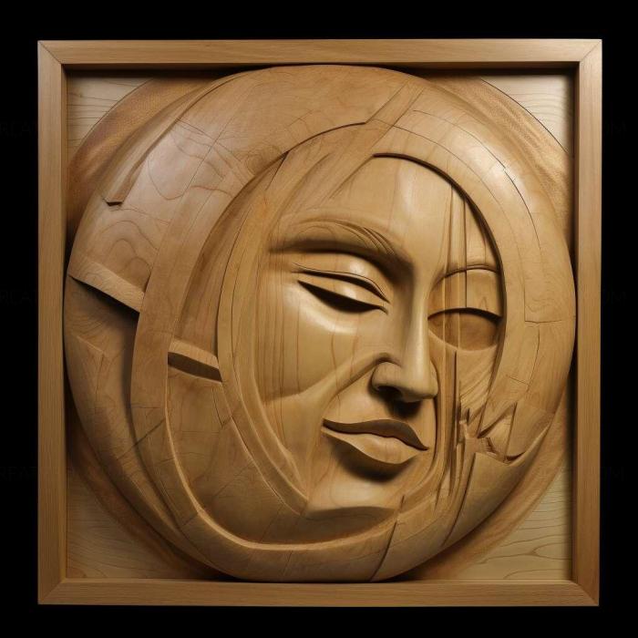 نموذج ثلاثي الأبعاد لآلة CNC 3D Art 